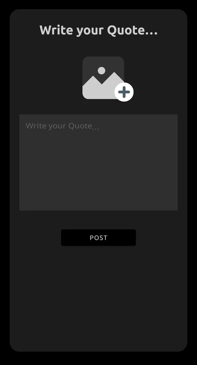 Write a quote form